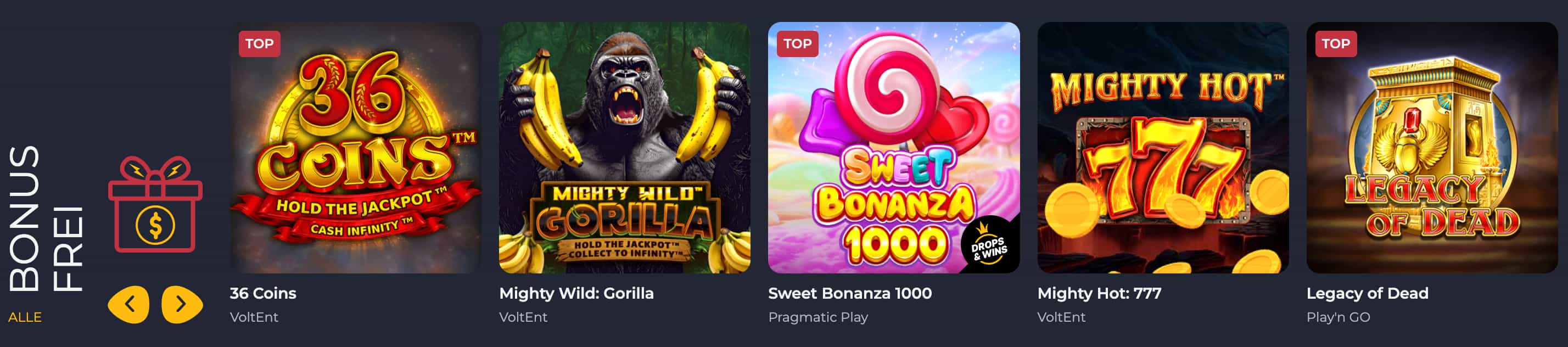 Rolling Slots Casino Spielautomaten