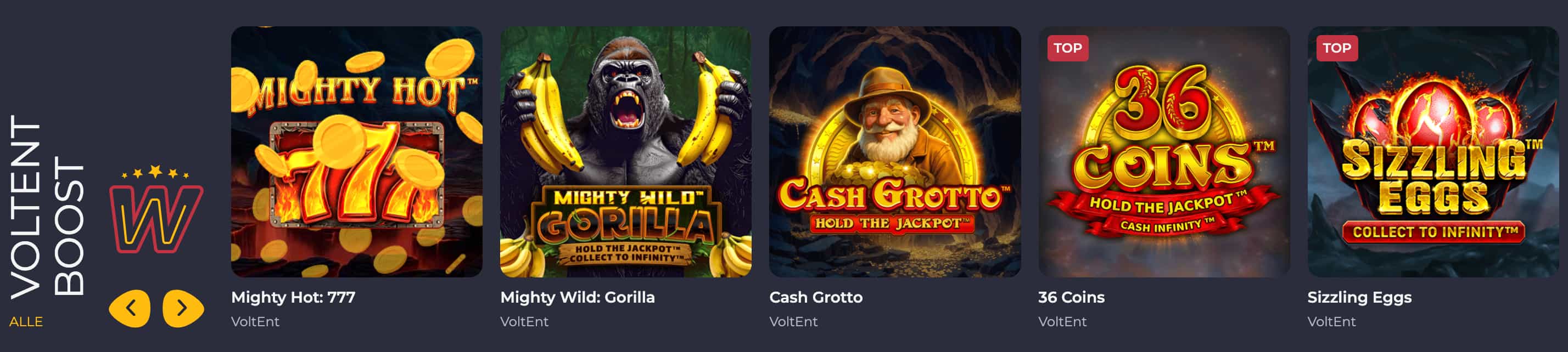 Rolling Slots Casino Spiele