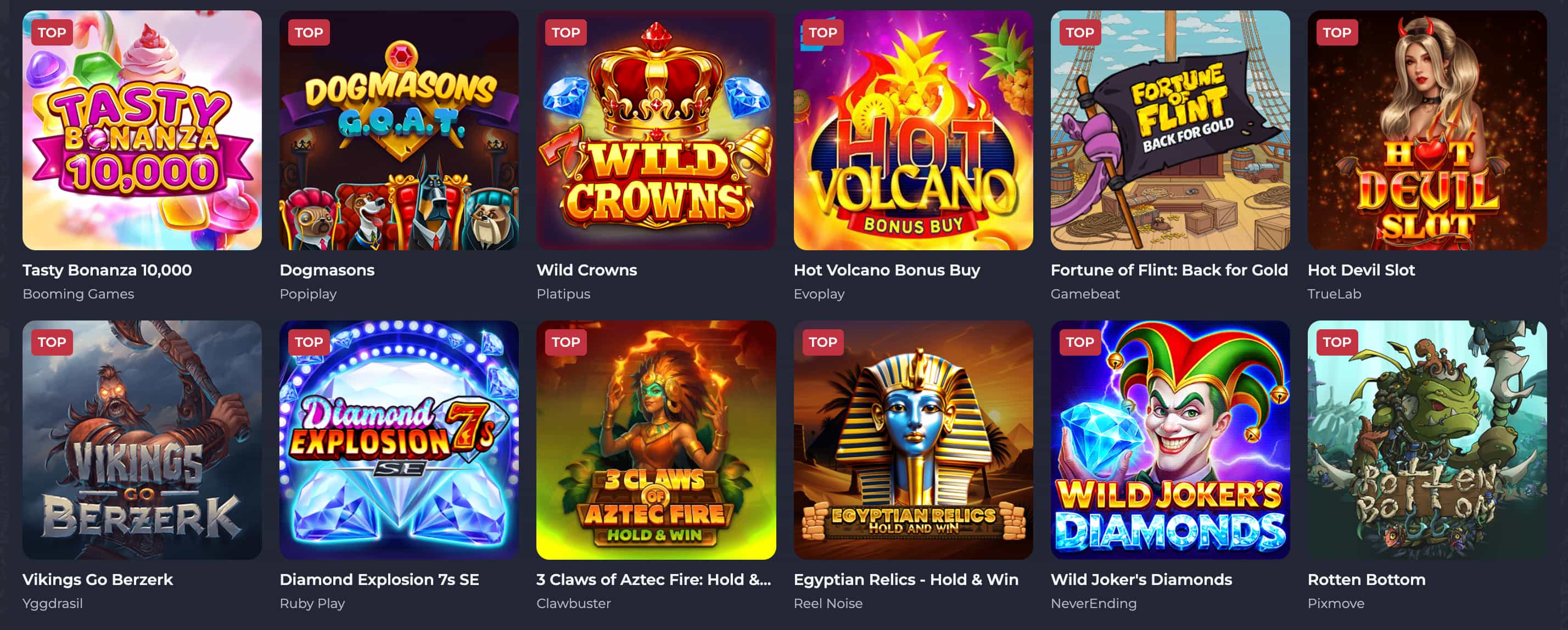 Rolling Slots Casino Spiele